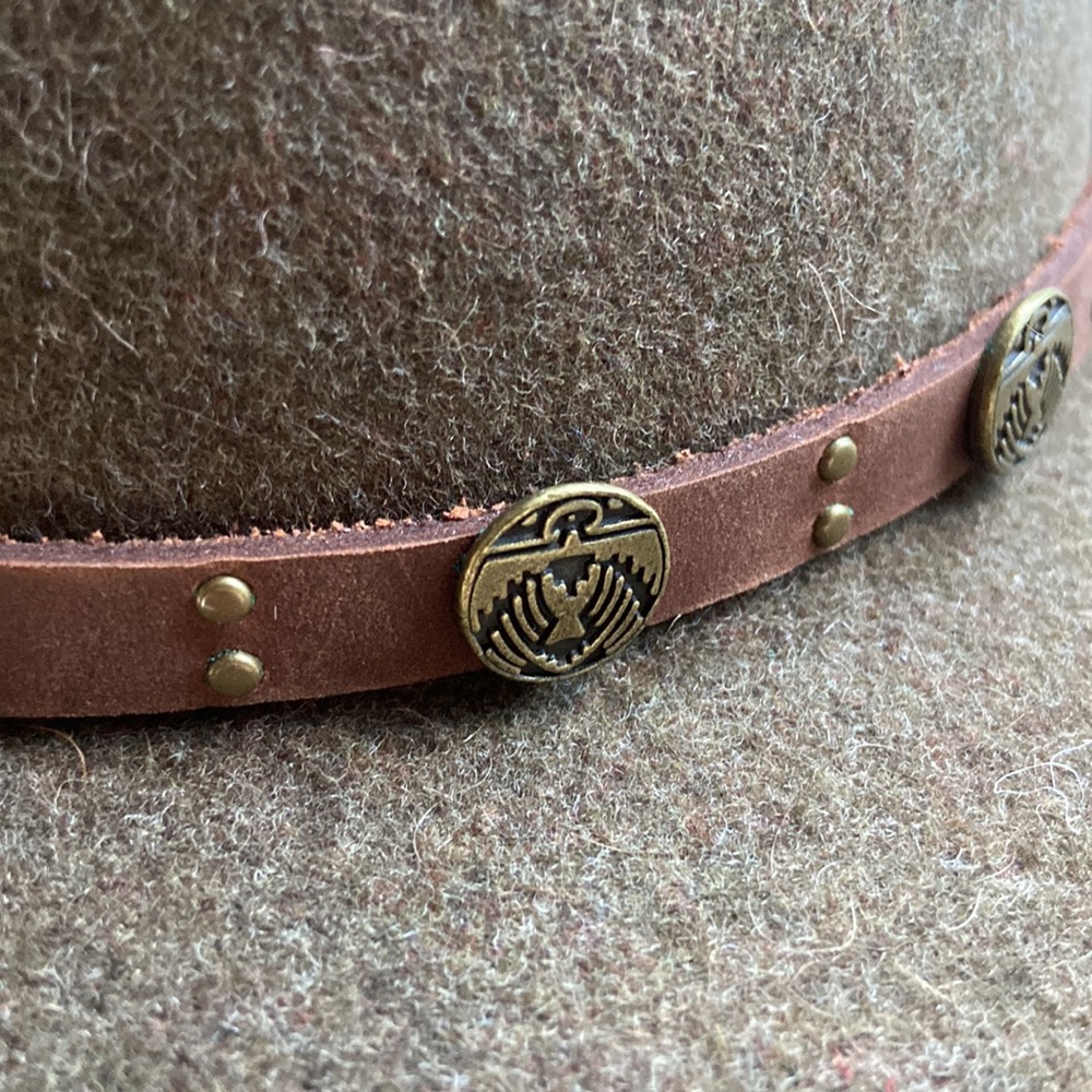 Brown Wool Western Hat - Picture 7 of 7